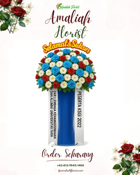 Standing Flowers Taman Pabuaran Club Tangerang
